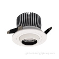 recessed cob downlight Adjustable Angle Celling COB DownLight Factory